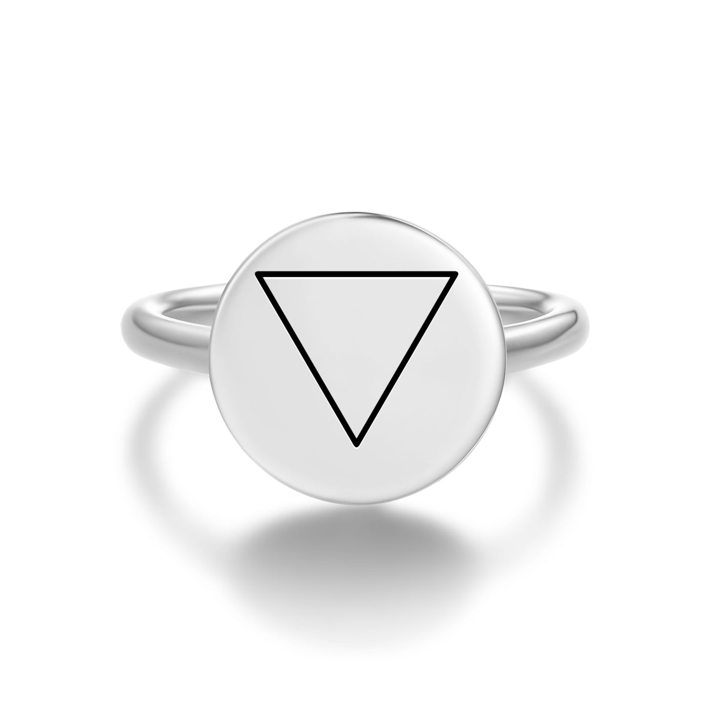 1st Degree Wiccan Wicca Symbols Adjustable Open Ring